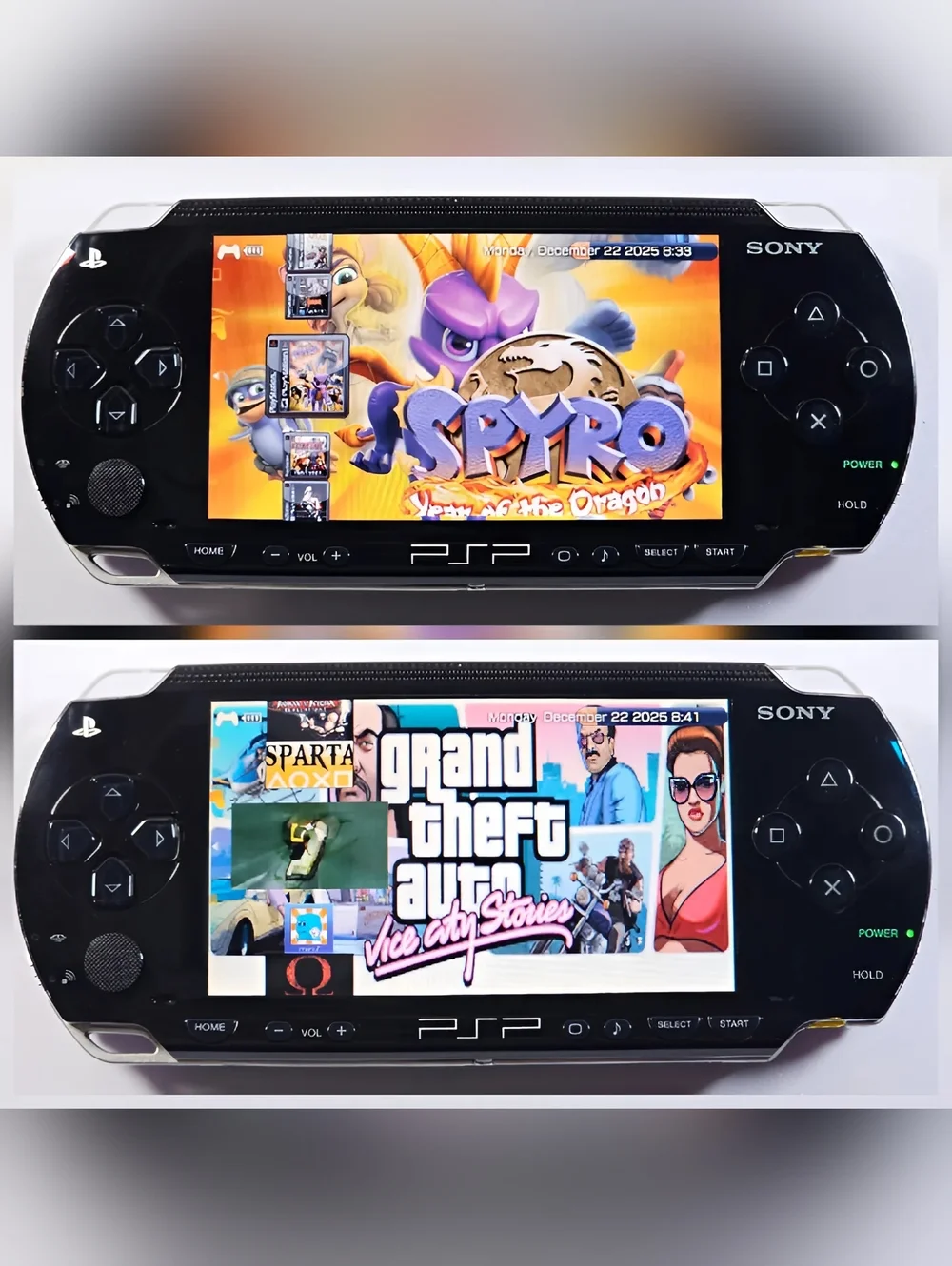 Sony PSP 1000 Black Handheld Console | Plug & Play | Accessories & Content